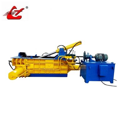 Automatic Operation Mode Scrap Metal Baler Machine With TURN OUT Bale Discharge Ways And Bale Weight 100-150kg