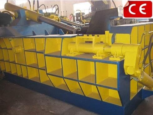 5.5-15 Ton/hr Production Rate Scrap Shear Baler For Metal Processing Requirements