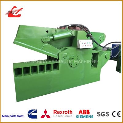 Hydraulic Alligator Shear For Metal Waste Cutting – 800mm Blade, Compact Design  Manual & PLC Operation
