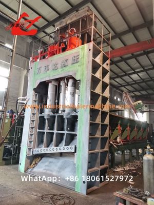 High Efficiency Hydraulic Scrap Gantry Shear 8000kN for Metal Recycling Shearing with PLC Automatic Control