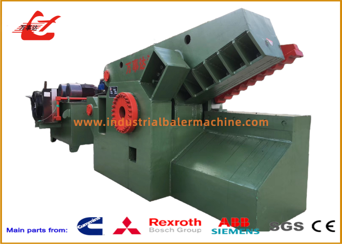 Q43-4000 Crocodile Shear, Nominal Force 4000T, Manual Or PLC Semi-Automatic Operation, Hopper Size 550mm, Power 44kW