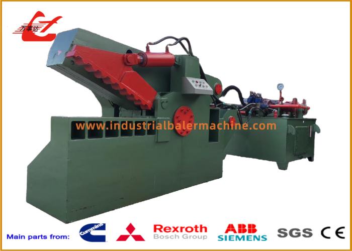 2000kN Hydraulic Alligator Shear with 800mm Blade and 380mm Opening for Scrap Metal Cutting