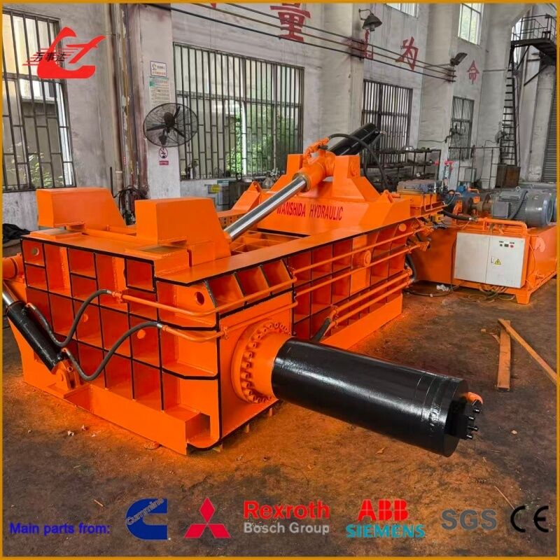 Large chamber size Hydraulic Metal Baler 2500KN for Medium and Large Scrap Recycling Projects