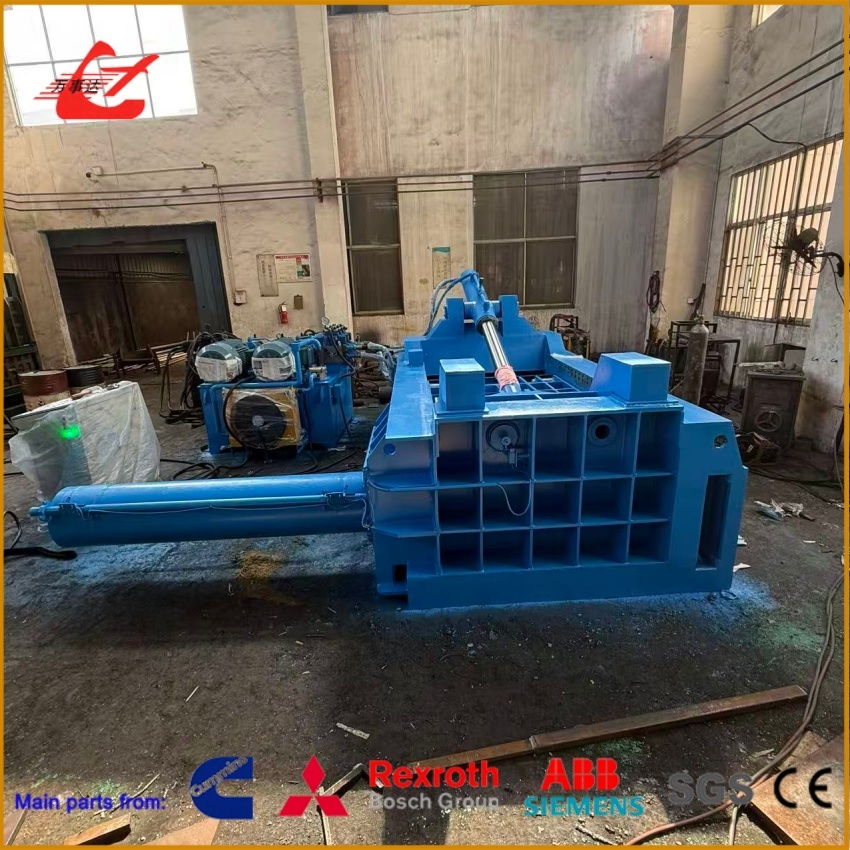 Y83Q-135 Scrap Metal Baling Press, 18.5kW Power, 1800-2500 kg/h Capacity