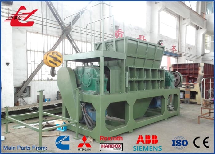 Metal Shredder Solution | 200 Ton Compression Force, 600mm Blades For Scrap Steel And Aluminum Processing