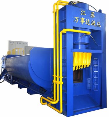 Y83Q-6300C 630 トン 水力廃棄物金属バレーカーシール 9 〜 12 TPH 鋼回收設備